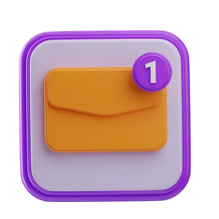 Correo  3D Icon