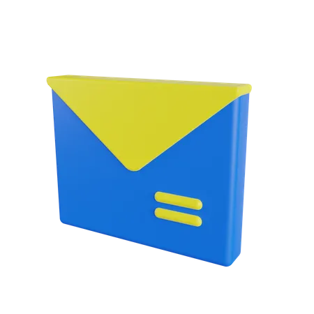 Correo  3D Icon