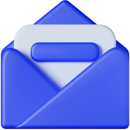 Correo  3D Icon