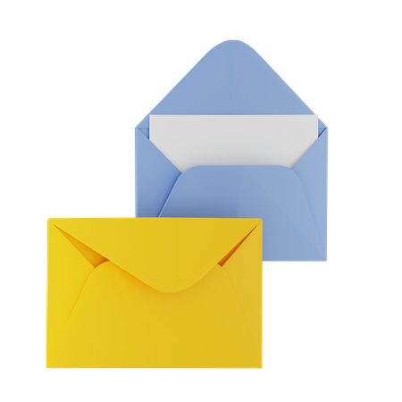 Correo  3D Icon