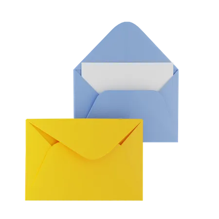 Correo  3D Icon