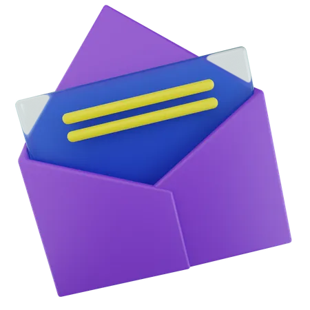 Correo  3D Icon