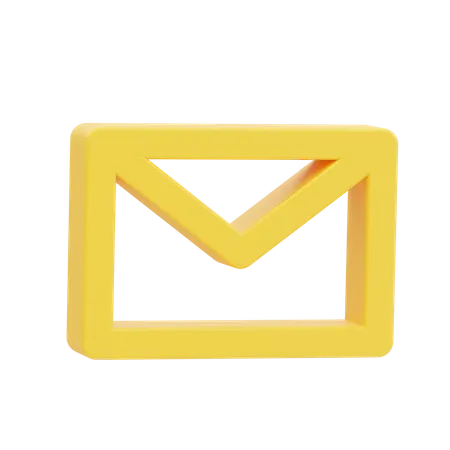 Correo  3D Icon