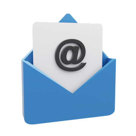 Correo  3D Icon