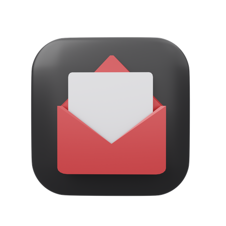 Correo  3D Icon