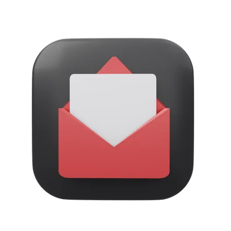 Correo  3D Icon