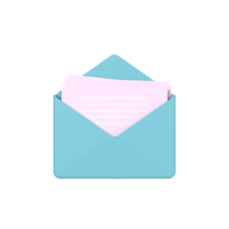 Correo  3D Icon