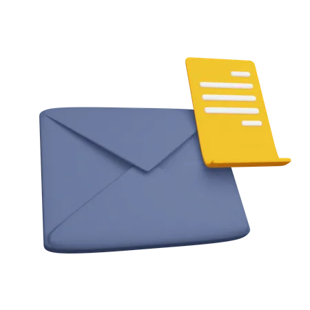 Correo  3D Icon