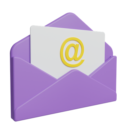 Correo  3D Icon