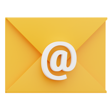 Correo  3D Icon