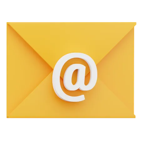 Correo  3D Icon