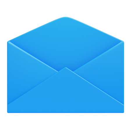 Correo abierto  3D Icon