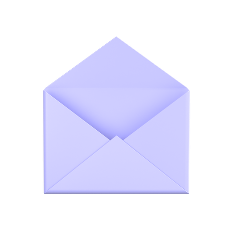 Abrir correo  3D Icon