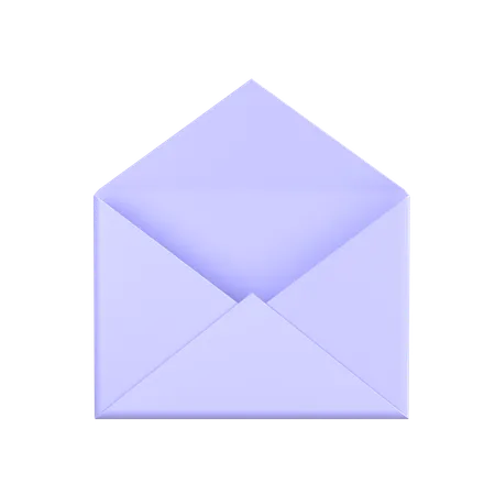 Abrir correo  3D Icon