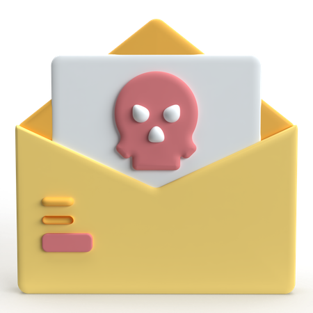 Correo basura  3D Icon