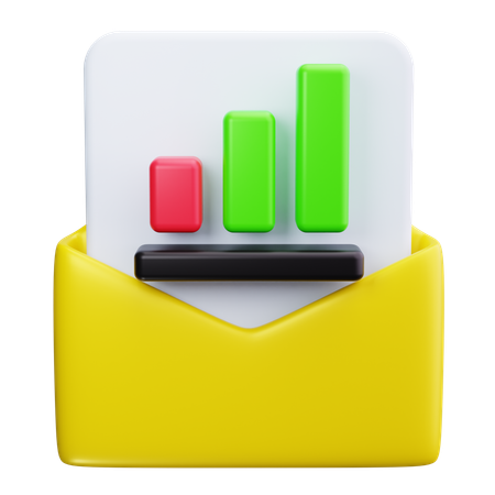 Correo comercial  3D Icon