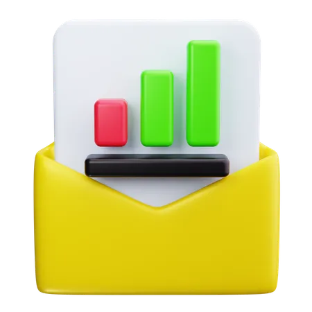 Correo comercial  3D Icon