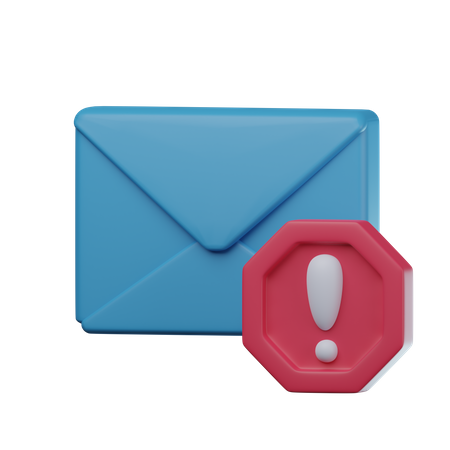 Correo basura  3D Icon