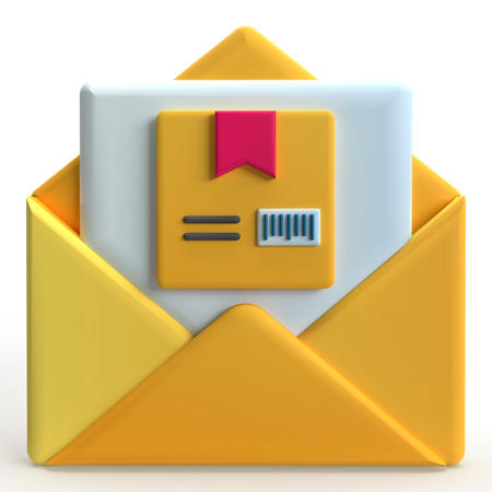 Correo de entrega  3D Icon