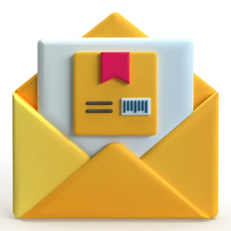 Correo de entrega  3D Icon