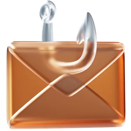 Correo de phishing  3D Icon