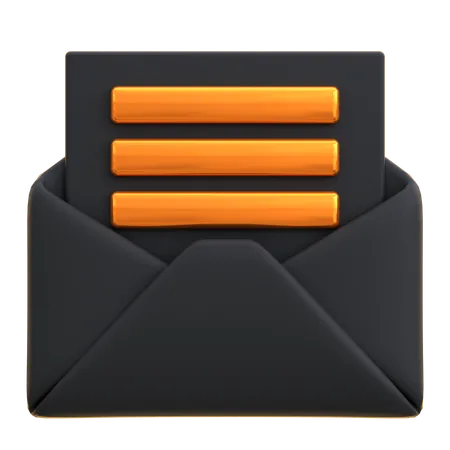 Correo electrónico  3D Icon