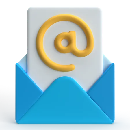 Correo electrónico  3D Icon