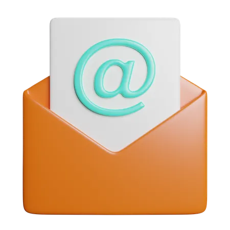 Correo electrónico  3D Icon