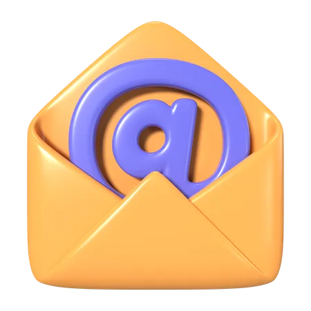 Correo electrónico  3D Icon