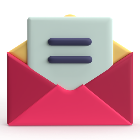 Correo electrónico  3D Icon