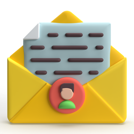 Correo electrónico  3D Icon