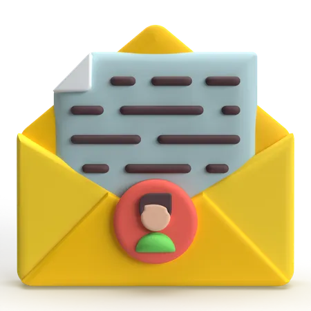 Correo electrónico  3D Icon