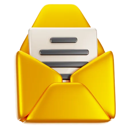 Correo electrónico  3D Icon