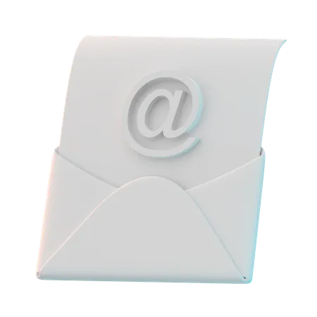 Correo electrónico  3D Icon