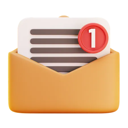 Correo electrónico  3D Icon