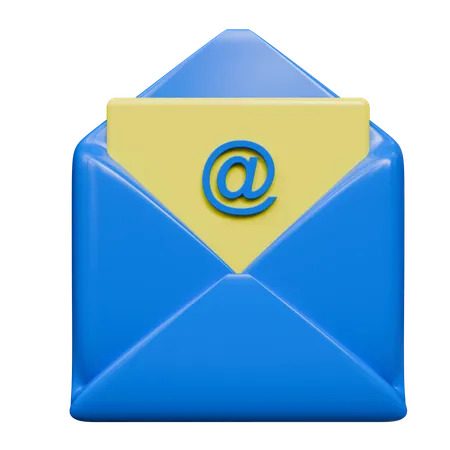 Correo electrónico  3D Icon