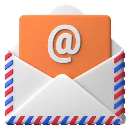 Correo electrónico  3D Icon