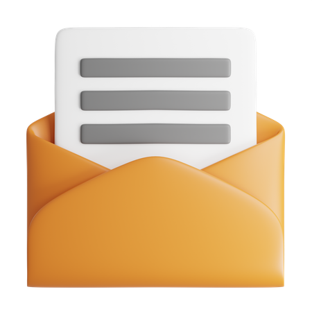 Correo electrónico  3D Icon