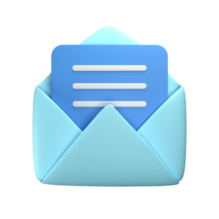 Correo electrónico  3D Icon