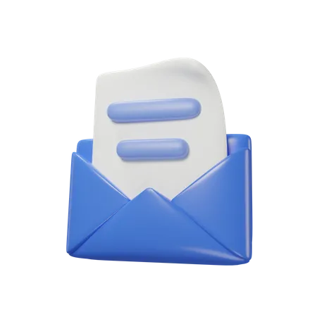 Correo electrónico  3D Icon