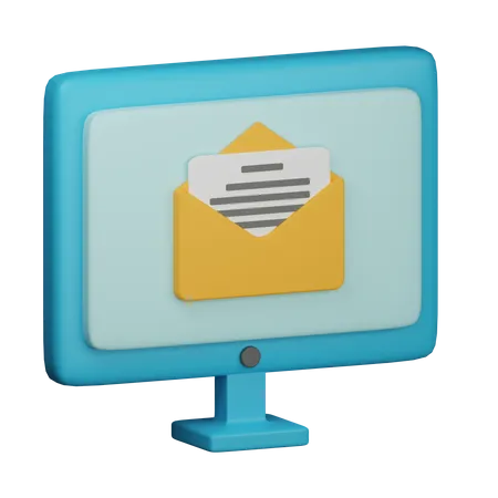 Correo electrónico  3D Icon