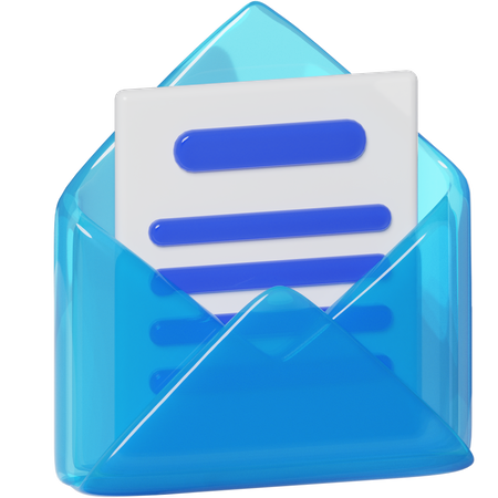 Correo electrónico  3D Icon