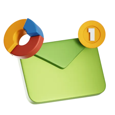 Email de negocios  3D Icon