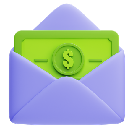 Email de negocios  3D Icon