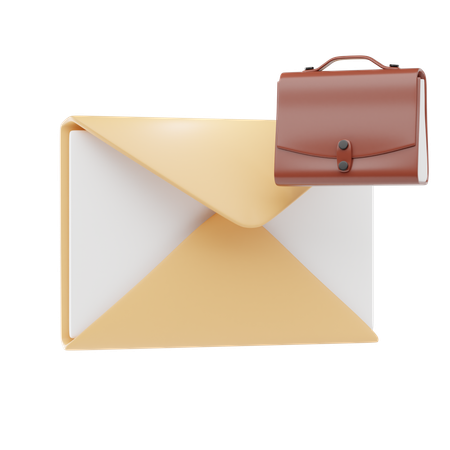 Email de negocios  3D Icon