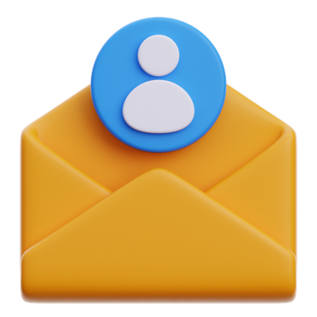 Email de contacto  3D Icon