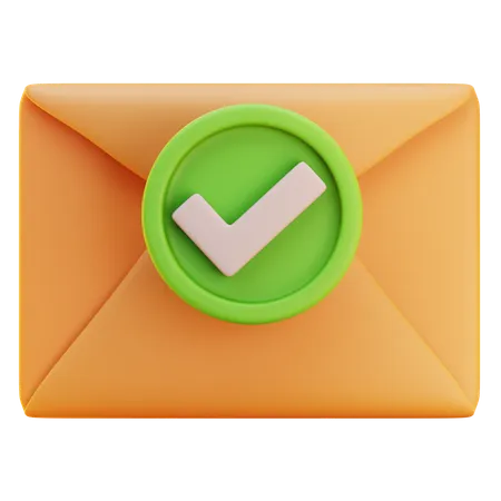 Email enviado  3D Icon