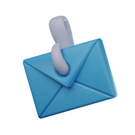 Correo electrónico de phishing  3D Icon