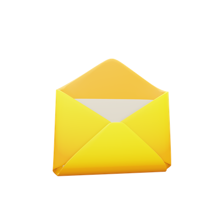 Correo comercial  3D Icon