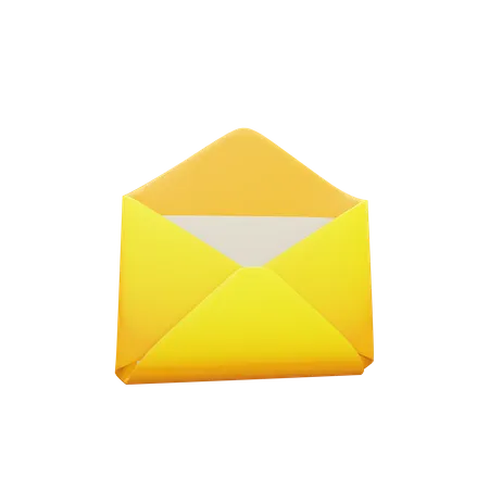 Correo comercial  3D Icon